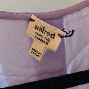 Wilfred Tops - ARITZIA Button Up silk tank top Wilfred Tops - ARITZIA Button Up silk tank top